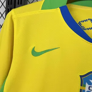 2025 Brazil Home Kit Soccer T-Shirt AAAAJersey Supplier Yupoo 4