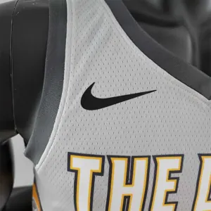 2018 JAMES #23 Cleveland Cavaliers Grey NBA Jersey 2