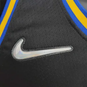 2022 75th Anniversary Golden State Warriors TOSCANO#95 Mexico Edition Black NBA Jersey 3