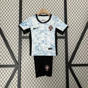 2024 Portugal Away Kids Kits Children Sets Best Jerseys Yupoo