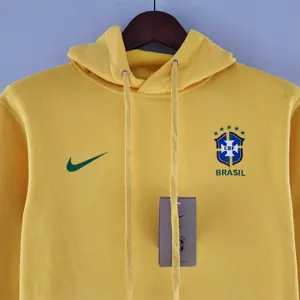 2022 Brazil Hoodie Yellow 1