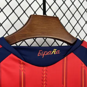 2026 World Cup Spain Home Kid Kits Children Sets Football AAAAJersey Yupoo 6