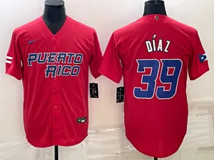 Puerto Rico 2023 World Cup Baseball Jerseys