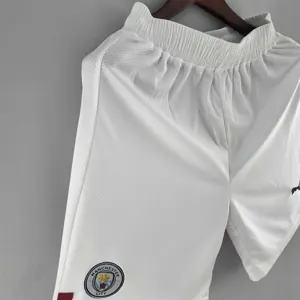22-23 Manchester City Shorts White 5