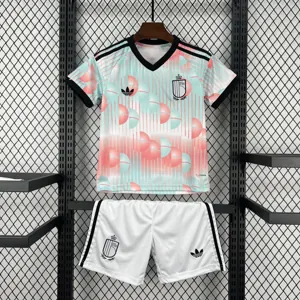2026 World Cup Belgium Away Kids Kit Football Youth Apparels AAAAJersey Supply Yupoo 5