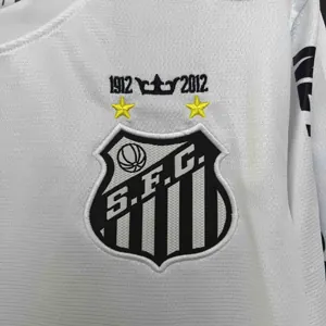11-12 Santos Home Retro Kit Long Sleeve Vintage Shirt AAAAJersey Supplier Yupoo 2