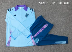 2024 Argentina Long Sleeve Training Suit Football Shirts 1