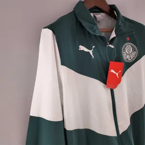 22-23 Palmeiras Windbreaker White-Green 4