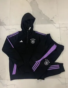 2024 Germany Hoodie Long Sleeve Training Suit Football Shirts 1
