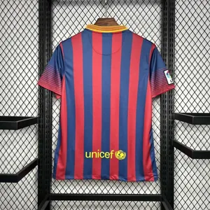 13-14 Barcelona Home Retro Kit Vintage Shirt Sport AAAAJersey Yupoo 5