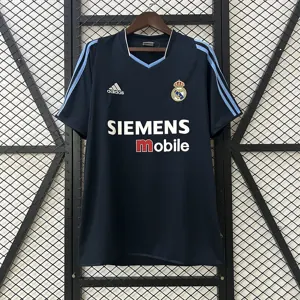03-04 Real Madrid Away Retro Kit Vintage Shirt AAAAJersey Dropship Yupoo