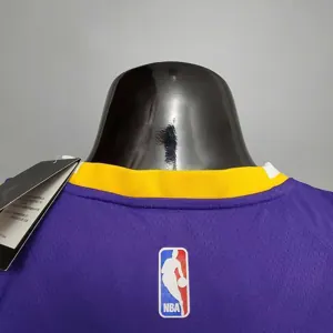 New Lakers Jordan Young #0 Theme Purple Round Neck 2