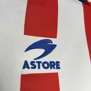 01-02 Sporting de Gijón Home Retro Kit Vintage Shirt AAAAJersey Supplier Yupoo 5