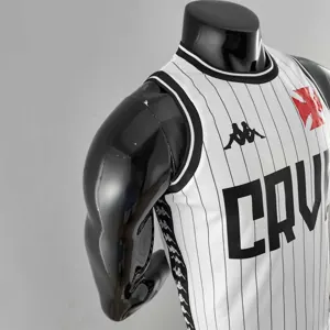 Vasco da Gama Basketball Jersey White 3
