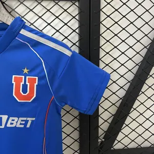 25-26 University of Chile Home Kid Kits Youth Apparels AAAAJersey Dropship Yupoo 2