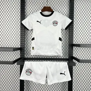 2026 World Cup Set Egypt Away Kids Kit Football Youth Apparels AAAAJersey Supply Yupoo 6