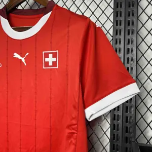 2024 Switzerland Home Kit UEFA Euro Uniform Jersey Supplier Yupoo 2
