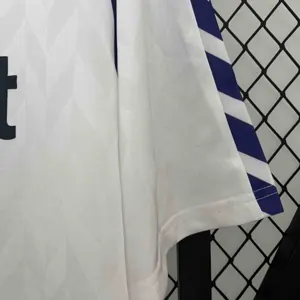 88-89 Real Madrid Home Retro Kit Vintage Shirt AAAAJersey Wholesale Yupoo 2