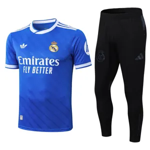 25-26 Real Madrid Third Away Player Version Training Kits Football Tracksuits