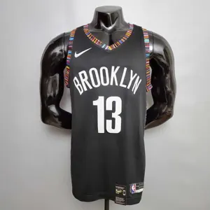 Harden #13 Brooklyn Nets City version black