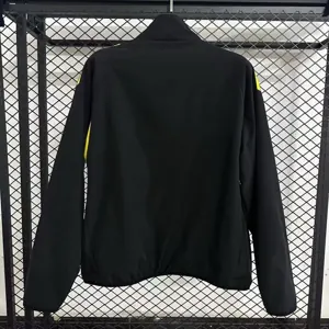 25-26 Fenerbahce windbreaker Black Full zip Sports Jacket Sino Kit AAAAJersey Supply Yupoo 1