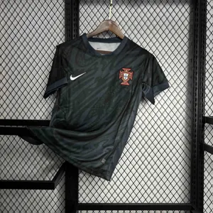 2024 Portugal Goalkeeper Black Kit UEFA Euro 2024 Soccer Uniform AAAAJersey Dropshiping Yupoo 2