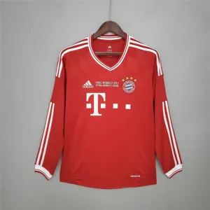 13-14 Bayern Munich Champions League home long sleeve