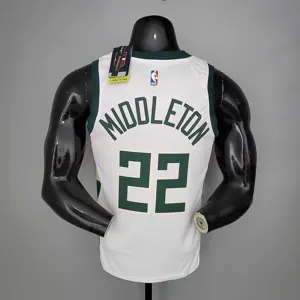 2021 MIDDLETON#22 BUCKS Home White 4