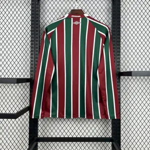 25-26 Fluminense Home Long Sleeve Kit Soccer T-Shirt AAAAJersey Wholesale Yupoo 3