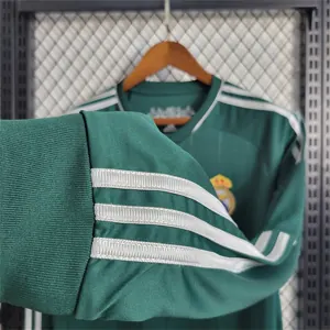12-13 Real Madrid green third away long sleeve 7