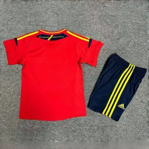2012 Spain Home Retro Kid Kits Youth Apparels Sport AAAAJersey Yupoo 8