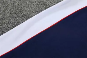 Polo Jordan PSG sapphire blue and white 5