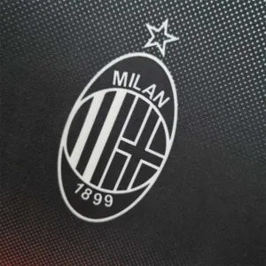 95-96 AC Milan training suit blackwhite 2