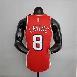 2022 Bulls LaVine #8 City Edition Red 3