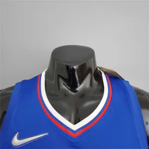75th Anniversary Clippers Blue White 6