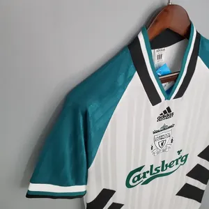 93-95 Retro Liverpool Soccer Jersey Away S-2XL 4