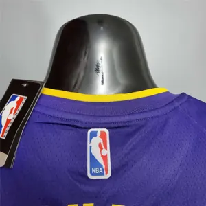 Bryant #24 Lakers purple yellow 1