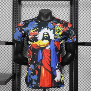 2025 Brazil Christ and The World Special Edition Kit Player Version Shirt AAAAJersey Wholesale