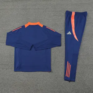 24-25 Manchester United Long Sleeve Training Suit Football Shirts 2