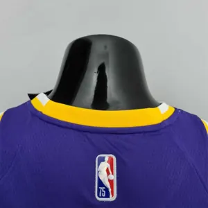 75th Anniversary BRYANT#24 Los Angeles Lakers Jordan Purple NBA Jersey 1