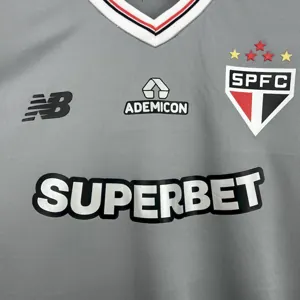 25-26 Sao Paulo Grey Day Kit Soccer T-Shirt AAAAJersey Supply Yupoo 4