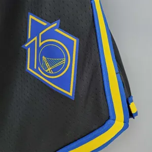 2022 Warriors City Edition Shorts Black 5