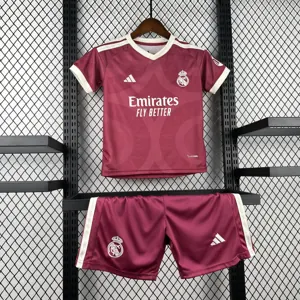 26-27 Real Madrid Away Kid Kits Soccer Youth Apparels AAAAJersey Wholesale Yupoo 6 5