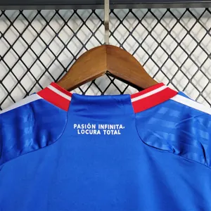 23-24 University of Chile home kids kit 7