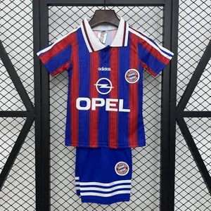 95-97 Bayern Munich Home Retro Kid Kits Youth Apparels Sport AAAAJersey Yupoo