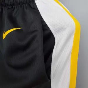 Warriors black NBA shorts 5