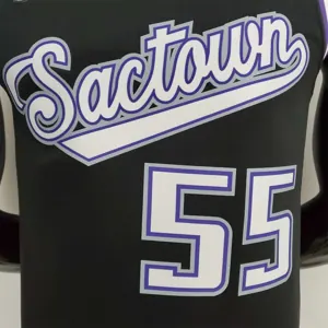2022 Season Williams#55 Kings City Edition Black NBA Jersey 6