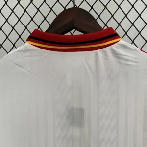 1994 Spain away white retro jersey 3