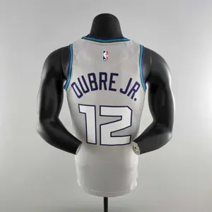 2019 Oubre jr. #12 Charlotte Hornets Grey NBA Jersey 6