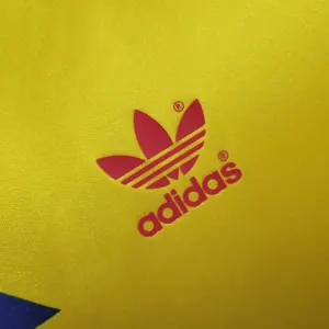 1990 Colombia Home Retro Kit Football AAAAJersey Supplier 7